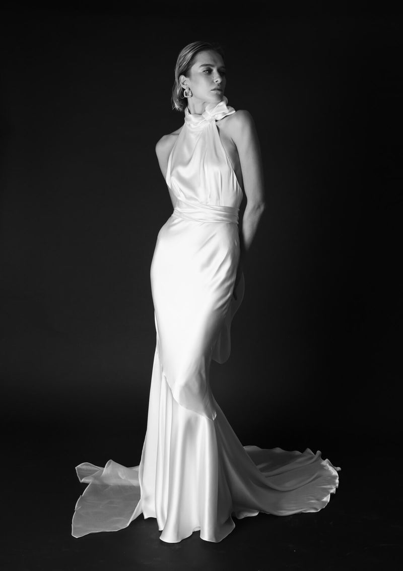 Christina Devine Bridal Celine Bias Gown