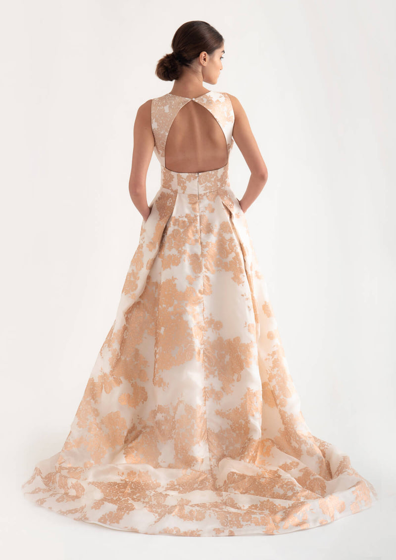 Christina Devine Bridal Rose Gown