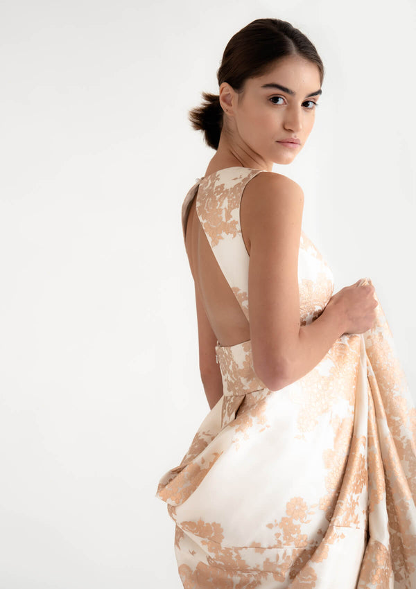 Christina Devine Bridal Rose Gown